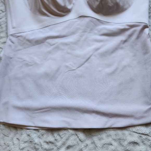 HONEYLOVE LiftWear Tank Shapewear Smoothing Wire Free Underlayer XL Beige - Picture 3 of 15